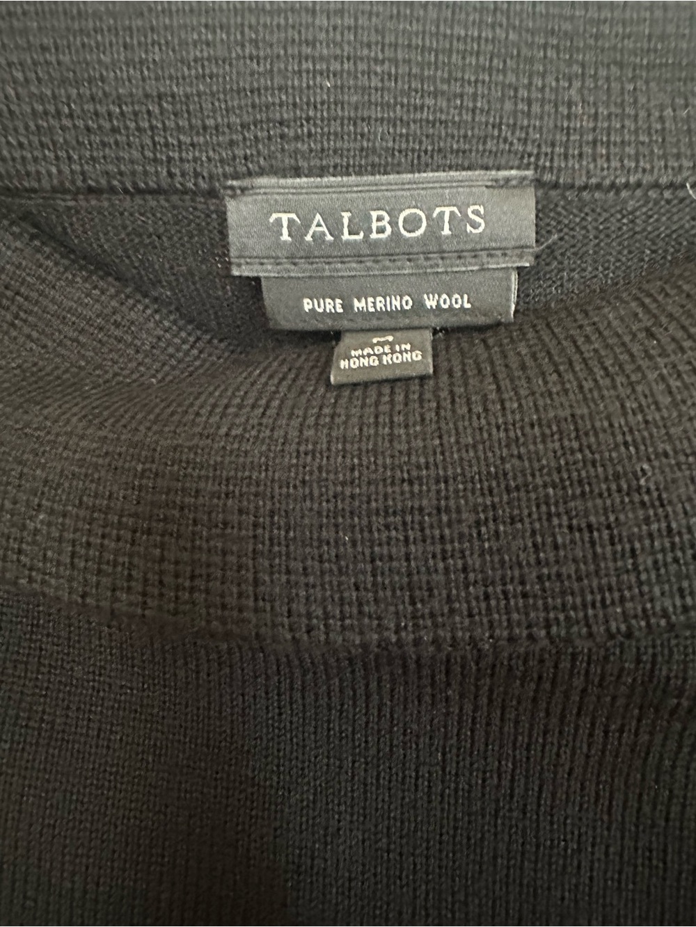 ⨠Vintage Talbots Pure Merino Wool Knit Sweater ⨠medium